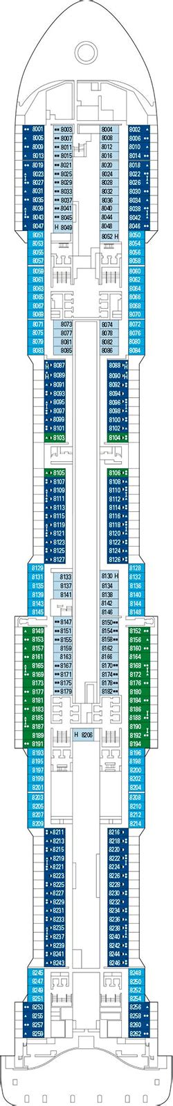 MSC Grandiosa Cruise Ship & Deck Plan 